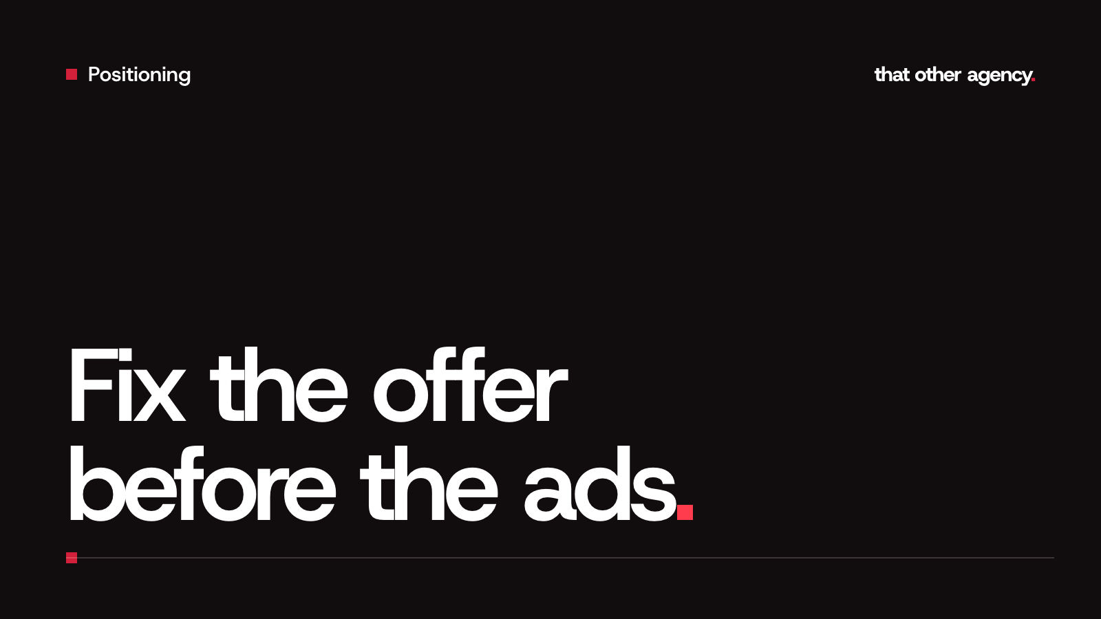 Illustration representing offer positioning and channel message alignment